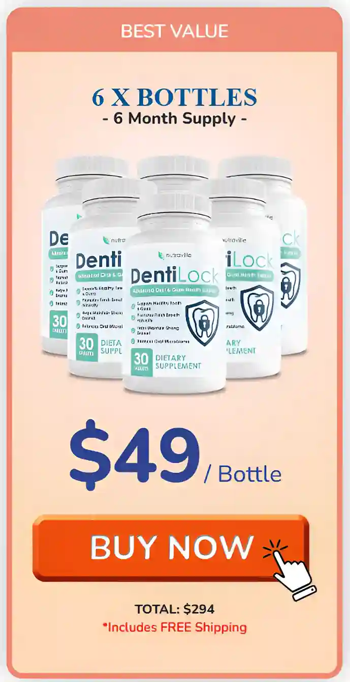 DentiLock 6 bottles pricing